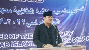 Kegiatan Serah Terima OSPU (Organisasi Santri Pesantren Umar)